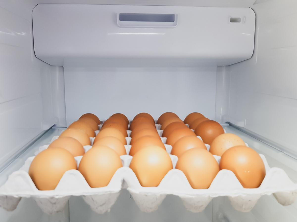 eggs in the fridge