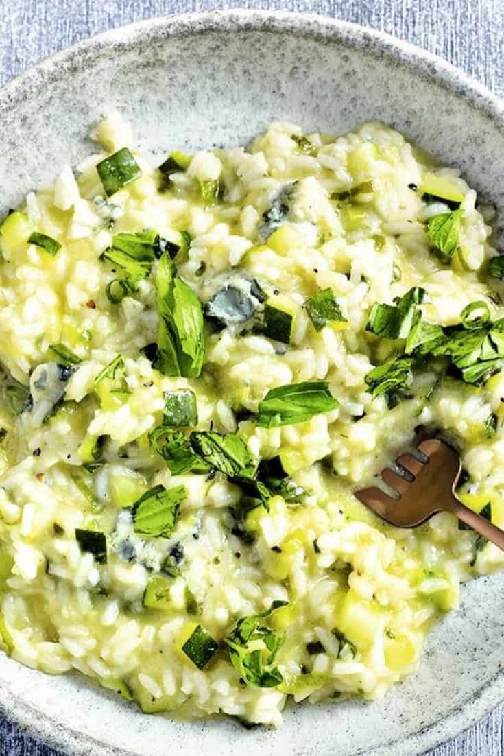 The Very Best Summer Squash Risotto