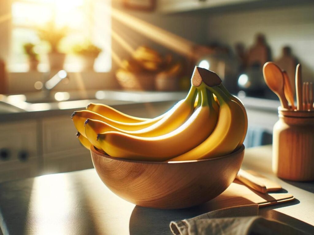 peeling a banana